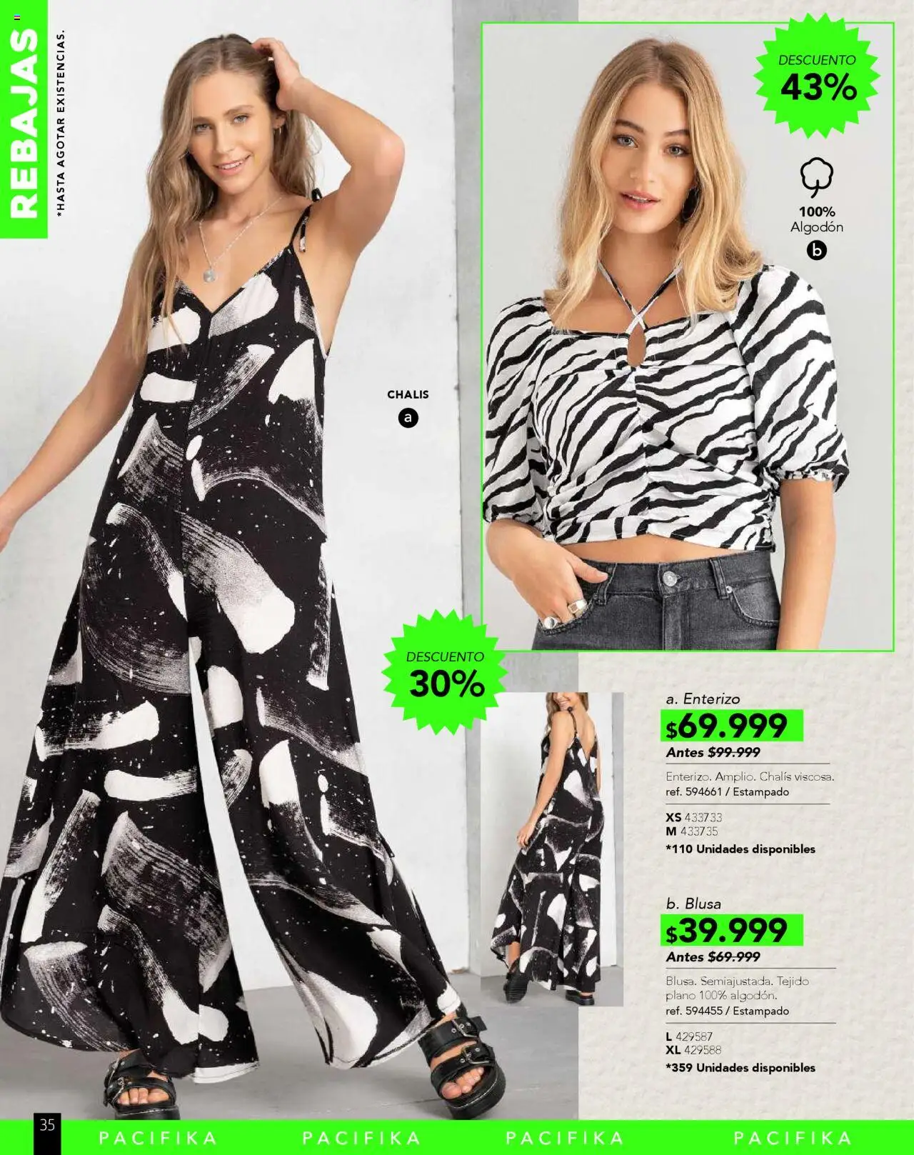 Pacifika revista - valida desde el 25.09.2025 | Página: 242 | Productos: Algodón, Blusa, Enterizo