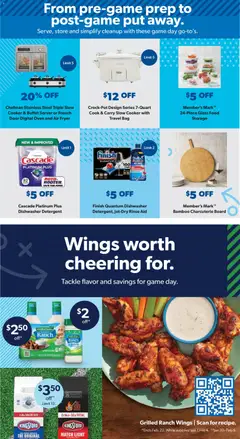 Preview of Sam's Club weekly ads valid from 28.01.2026 | Page: 5 | Products: Cooker, Safe, Game, Dishwasher