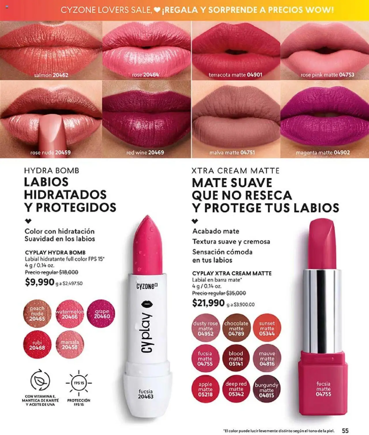 CyZone revista - valida desde el 18.08.2025 | Página: 55 | Productos: Cómoda, Manteca, Chocolate, Aceite