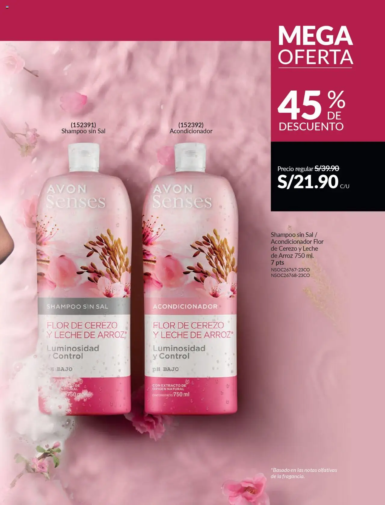 Catálogo Avon válido desde 11.08.2025 | Página: 160 | Productos: Shampoo, Acondicionador, Leche, Arroz