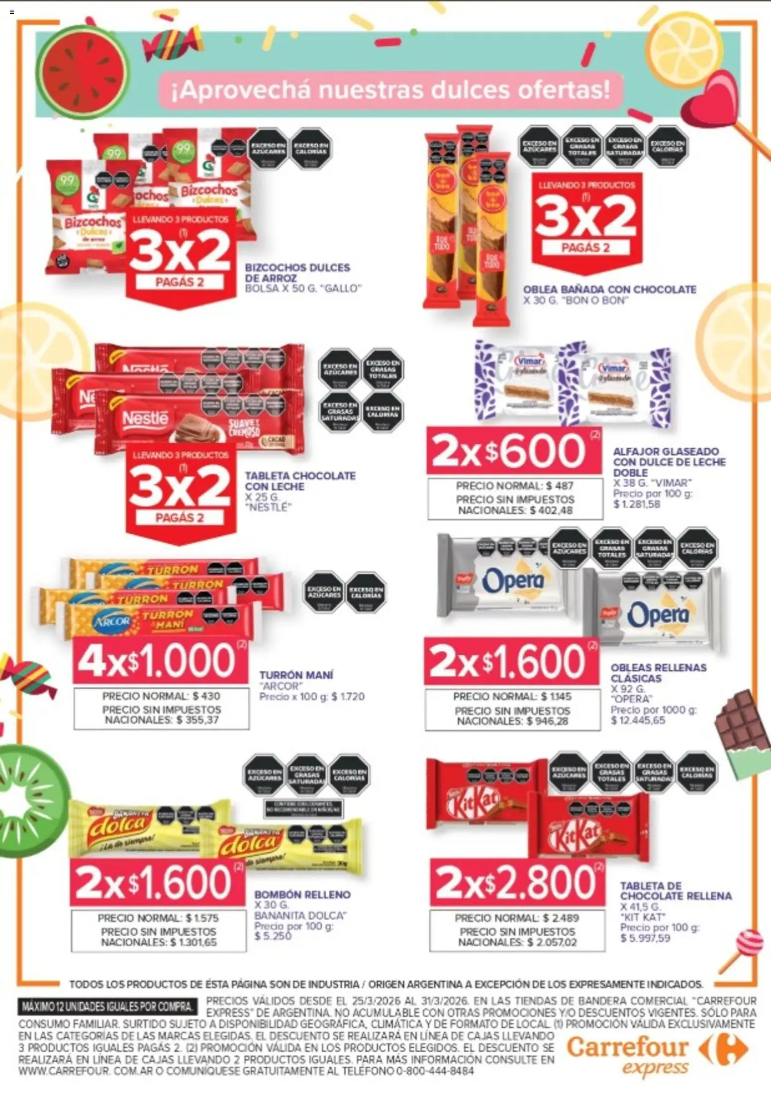 Carrefour Express - Ofertas │ válido desde el 26.03.2026 | Página: 4 | Productos: Teléfono, Tableta, Bolsa, Arroz