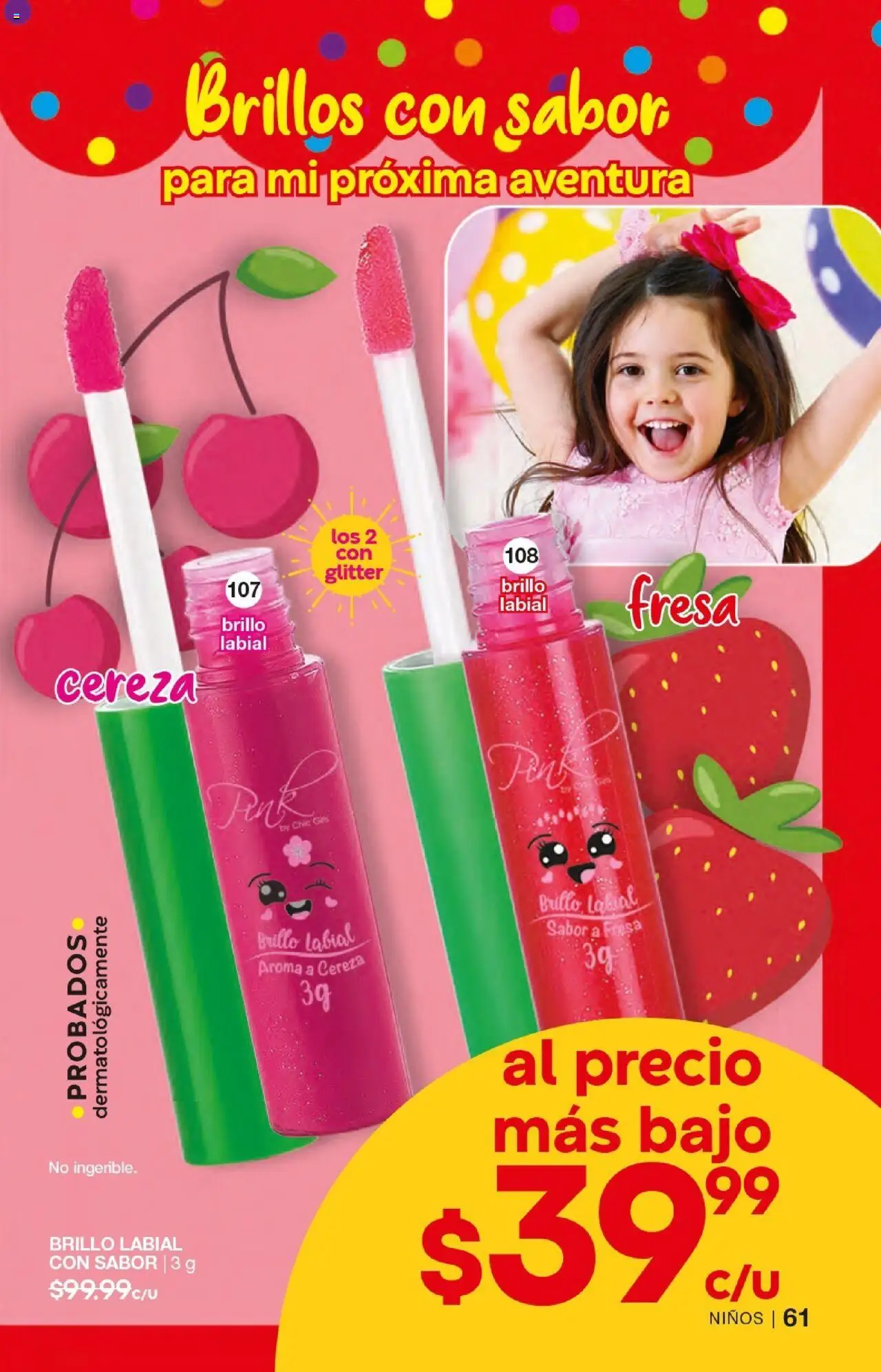 Nuevas ofertas de Fuller válidas en toda la República Mexicana desde el 17.09.2025. ¡Encuentra las mejores ofertas en Fuller - Campaña 12 2025! | Página: 61 | Productos: Fresa, Brillo, Glitter