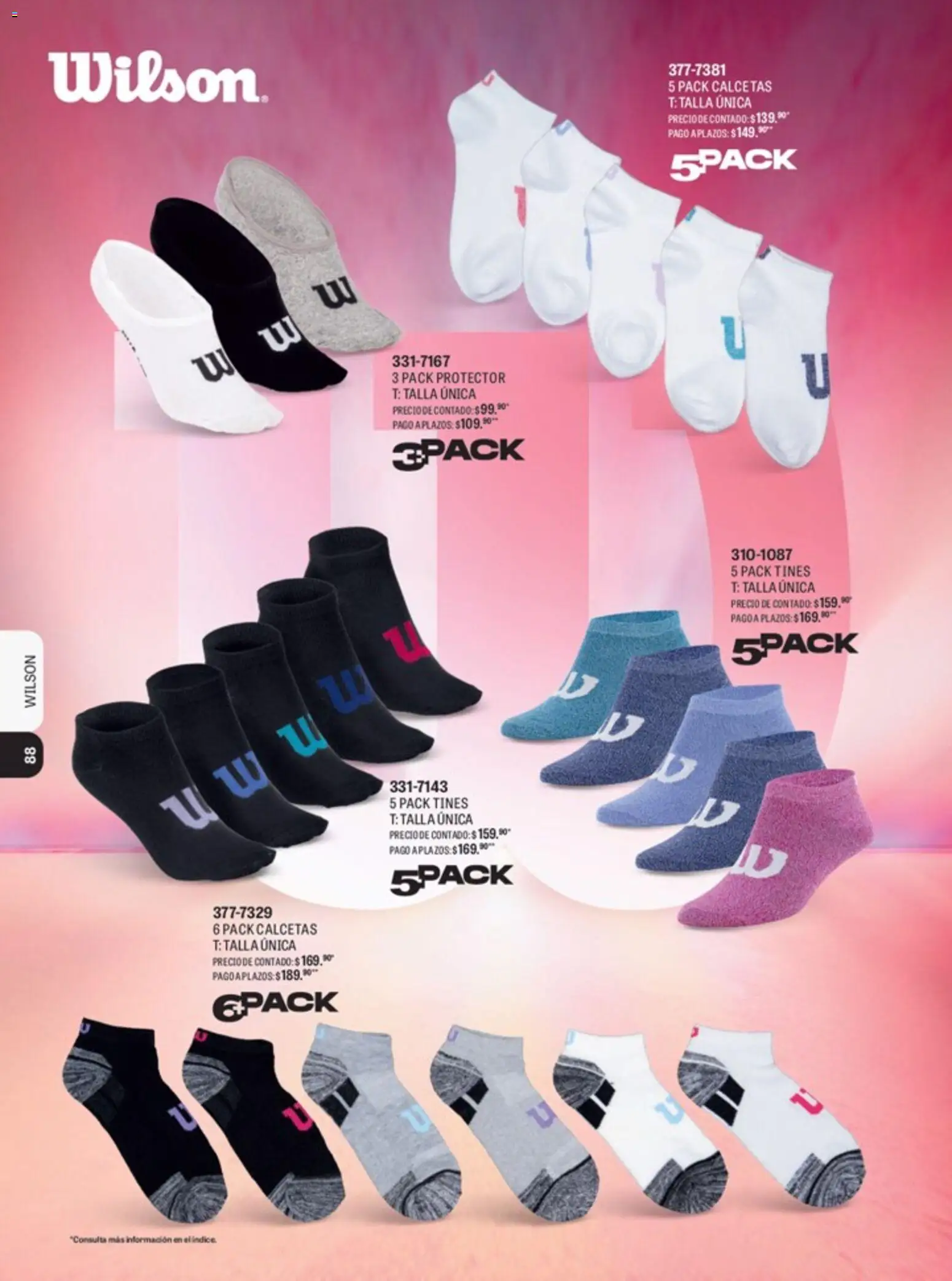 Nuevas ofertas de Andrea válidas en toda la República Mexicana desde el 15.04.2026. ¡Encuentra las mejores ofertas en Andrea catálogo Lo mejor en marcas! | Página: 63 | Productos: Calcetas