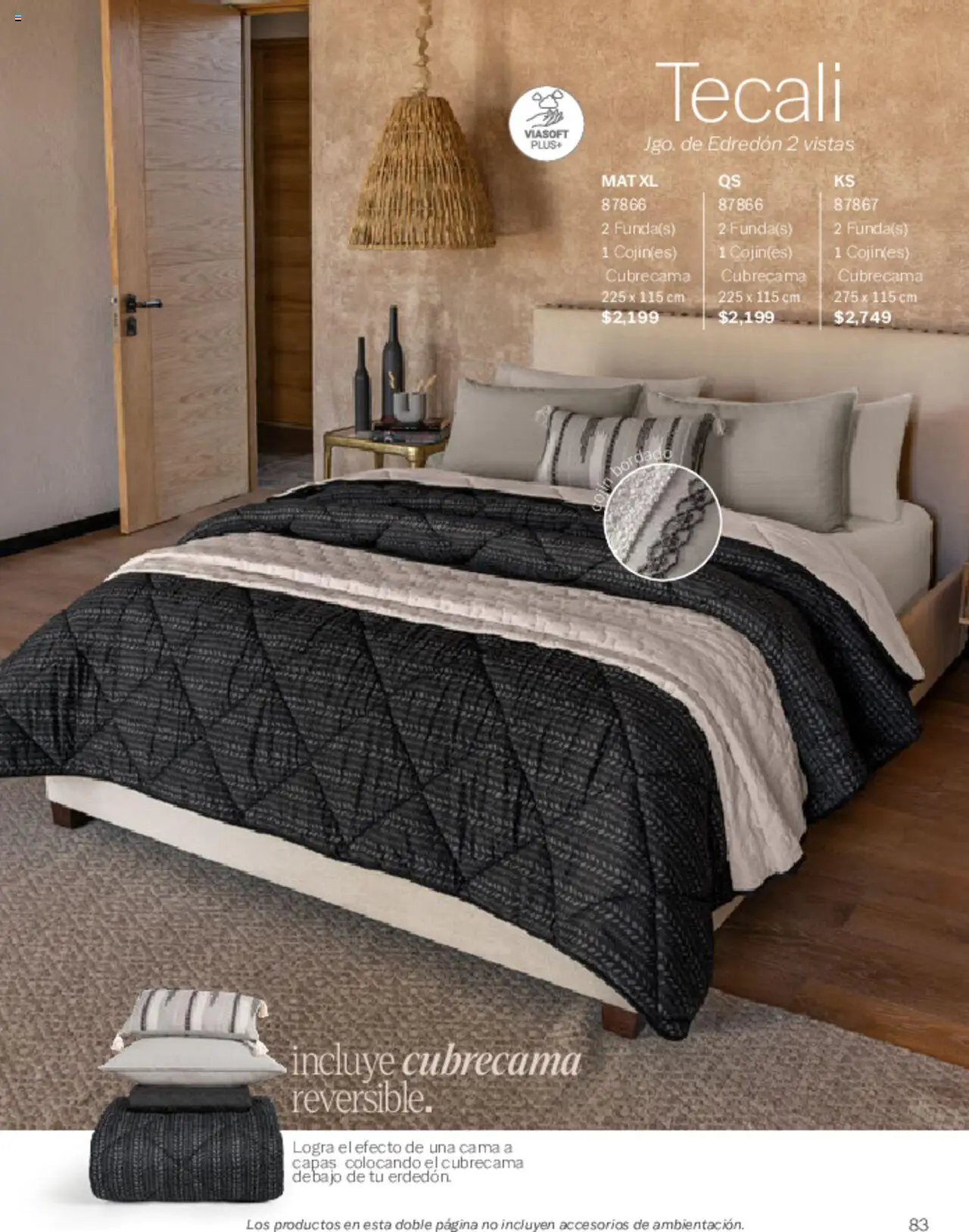 Nuevas ofertas de Vianney válidas en toda la República Mexicana desde el 07.03.2025. ¡Encuentra las mejores ofertas en Vianney catálogo Primavera! | Página: 85 | Productos: Cama