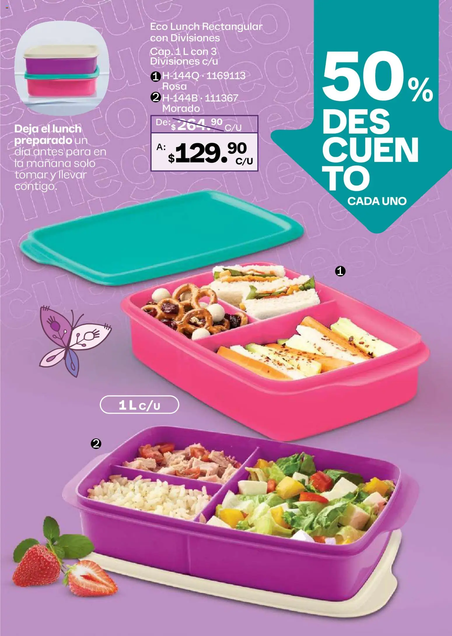 Nuevas ofertas de Tupperware válidas en toda la República Mexicana desde el 26.01.2026. ¡Encuentra las mejores ofertas en Tupperware catálogo! | Página: 19 | Productos: Cocina, Modular