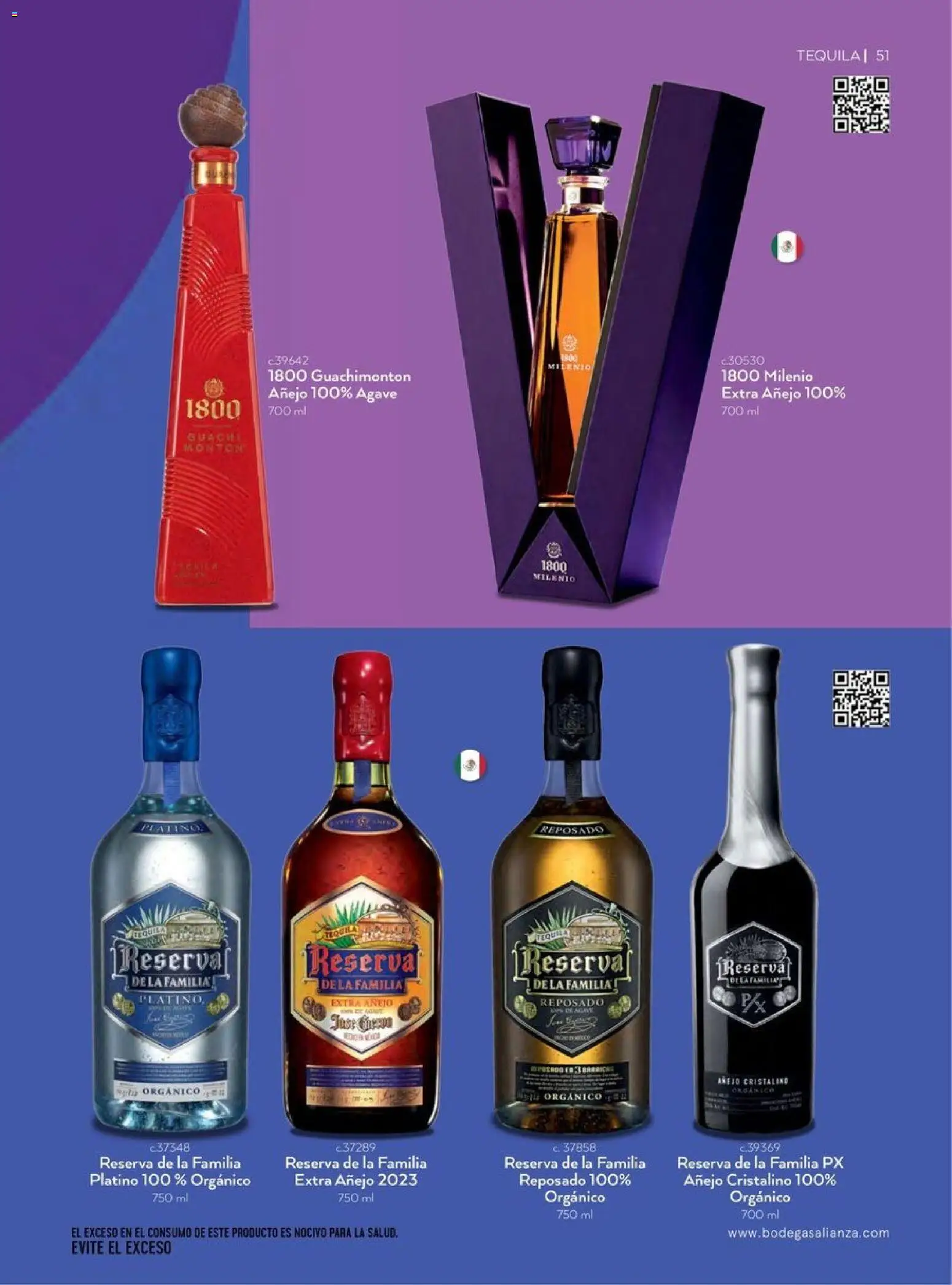 Nuevas ofertas de Bodegas Alianza válidas en toda la República Mexicana desde el 01.04.2026. ¡Encuentra las mejores ofertas en Bodegas Alianza catálogo! | Página: 53 | Productos: Tequila