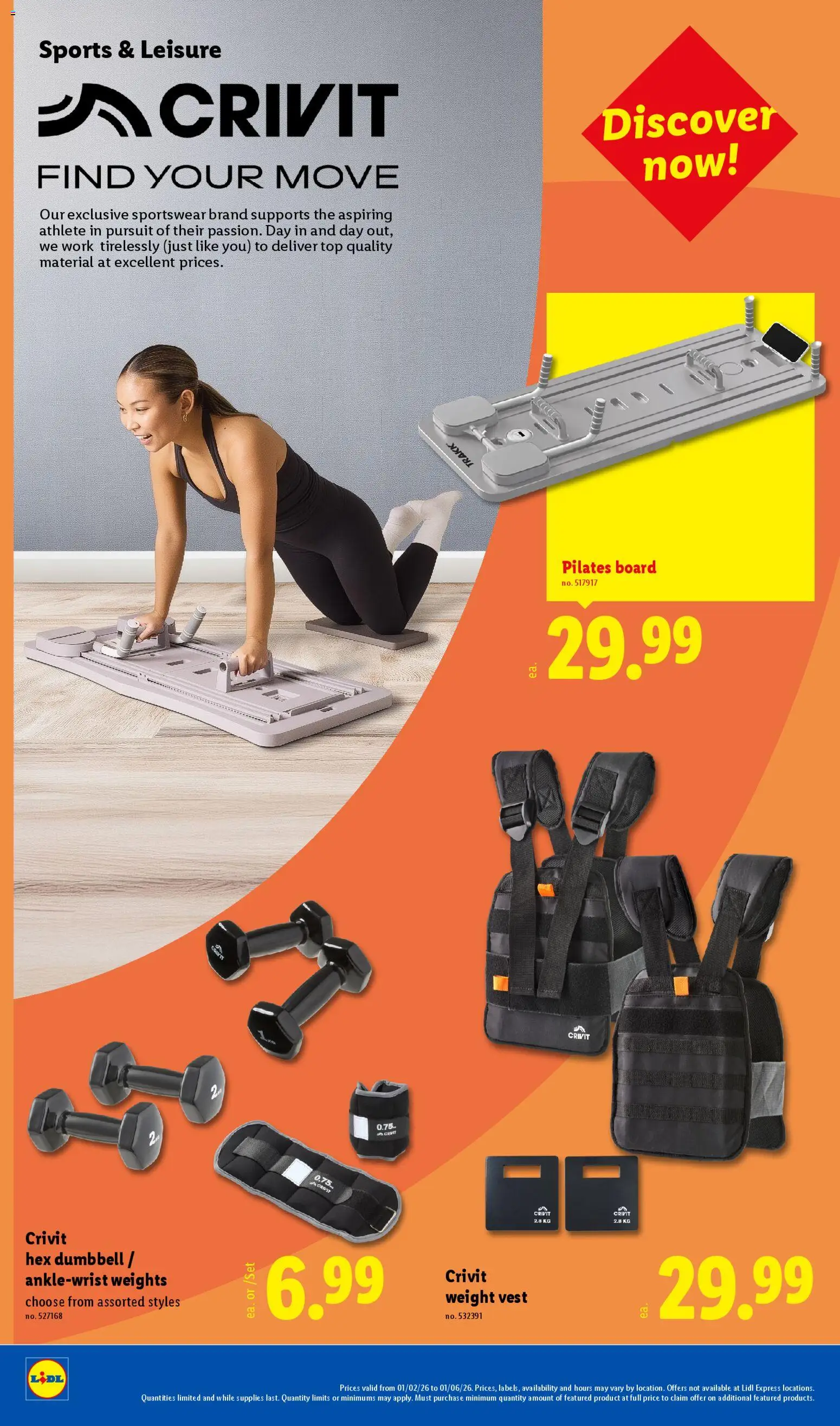 Lidl Weekly Ad - valid from 02.01.2026 | Page: 30 | Products: Vest, Weight