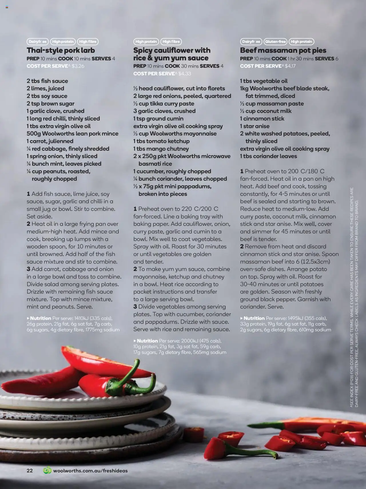 Woolworths catalogue - valid from 01.06.2025 | Page: 22 | Products: Oil, Rice, Mango, Chilli