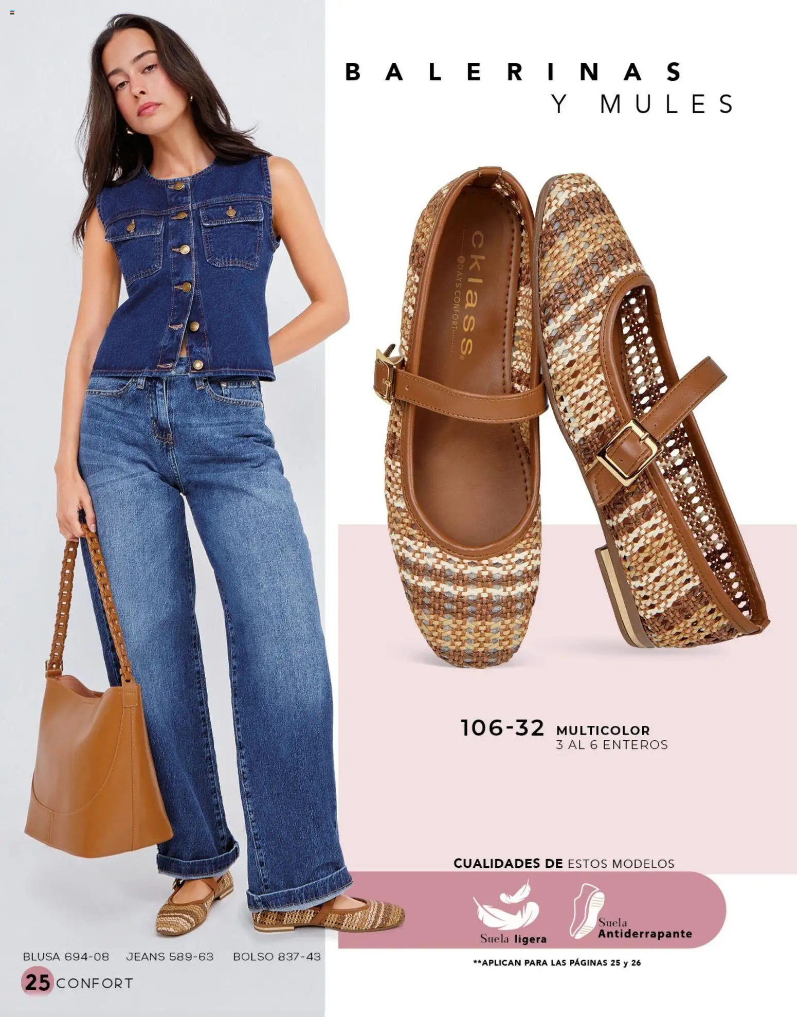 Nuevas ofertas de Cklass válidas en toda la República Mexicana desde el 02.01.2026. ¡Encuentra las mejores ofertas en Cklass catálogo Confort! | Página: 26 | Productos: Blusa, Bolso