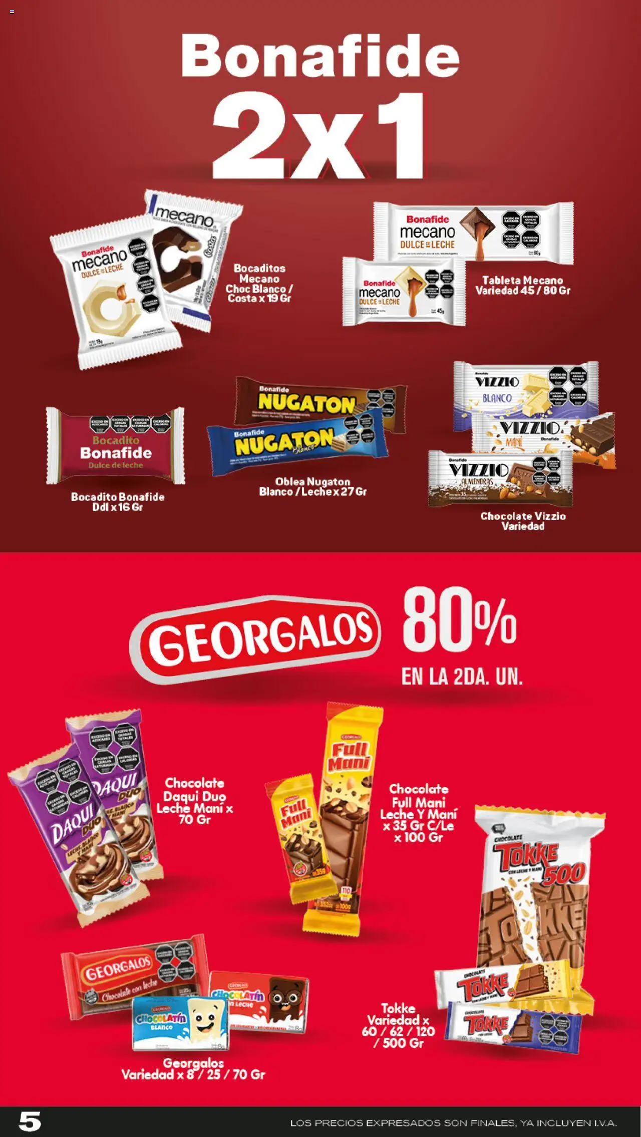 Makro - Ofertas Especiales │ válido desde el 11.09.2025 | Página: 5 | Productos: Tableta, Almendras, Dulce de leche, Chocolate