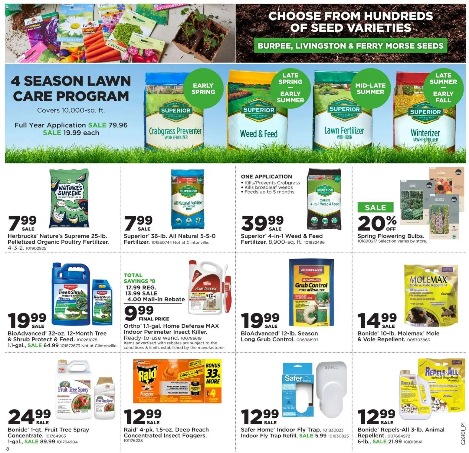 Mills Fleet Farm Weekly Ad - valid from 02.03.2026 | Page: 10 | Products: Carrot, Cabbage, Poultry, Iron