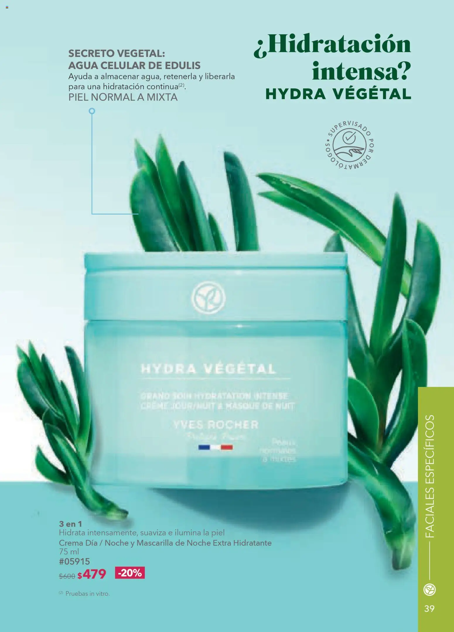 Nuevas ofertas de Yves Rocher válidas en toda la República Mexicana desde el 30.12.2025. ¡Encuentra las mejores ofertas en Yves Rocher campaña 1 2026! | Página: 39 | Productos: Crema, Agua, Mascarilla