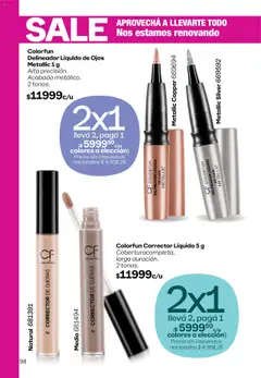 Tupperware Folleto │ válido desde el 25.08.2025 | Página: 99 | Productos: Delineador, Corrector de ojeras