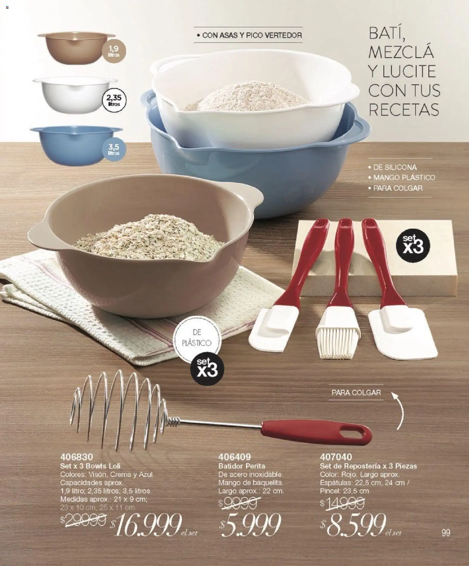 Violetta catálogo │ válido desde el 01.12.2025 | Página: 99 | Productos: Pincel, Mango, Batidor, Crema