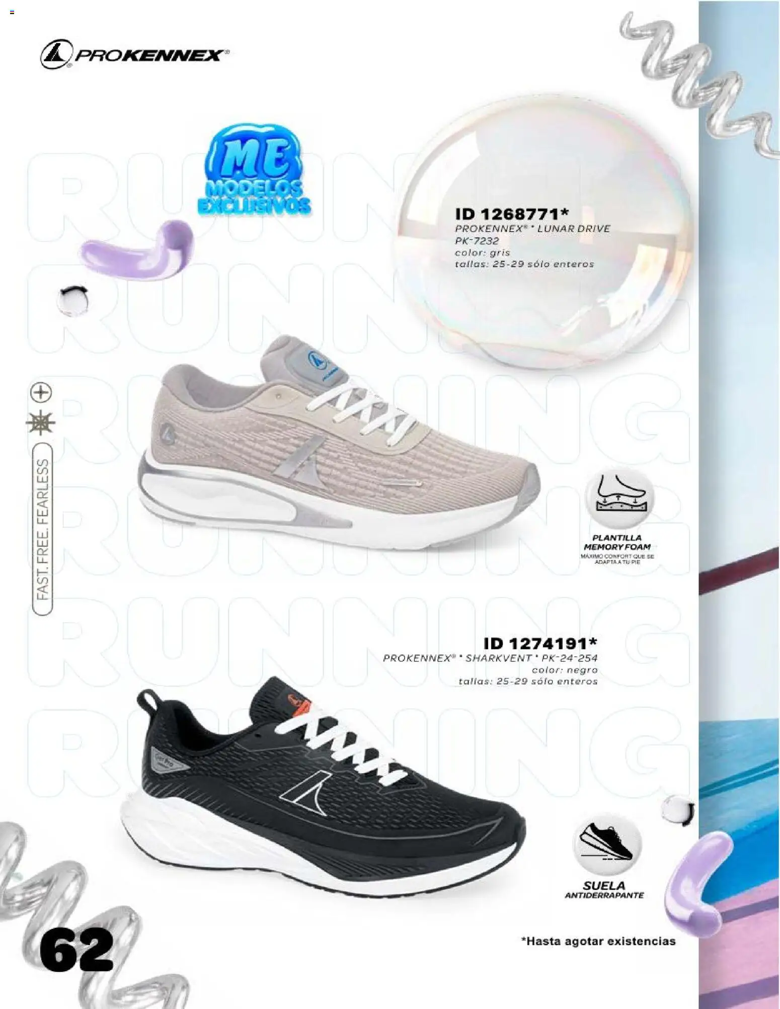 Nuevas ofertas de Price Shoes válidas en toda la República Mexicana desde el 30.03.2026. ¡Encuentra las mejores ofertas en Price Shoes catálogo Prokennex! | Página: 62