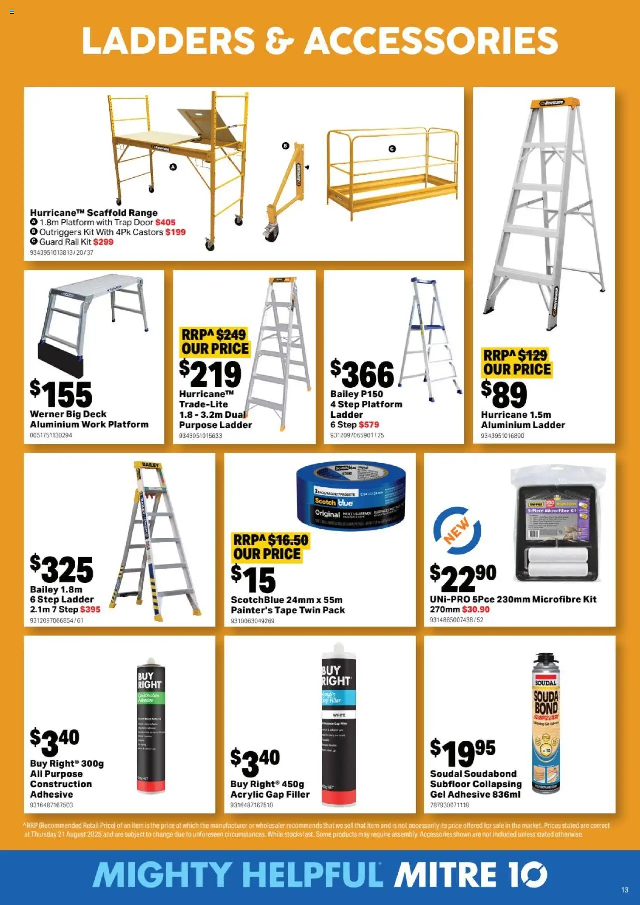 Mitre 10 catalogue - valid from 01.10.2025 | Page: 13