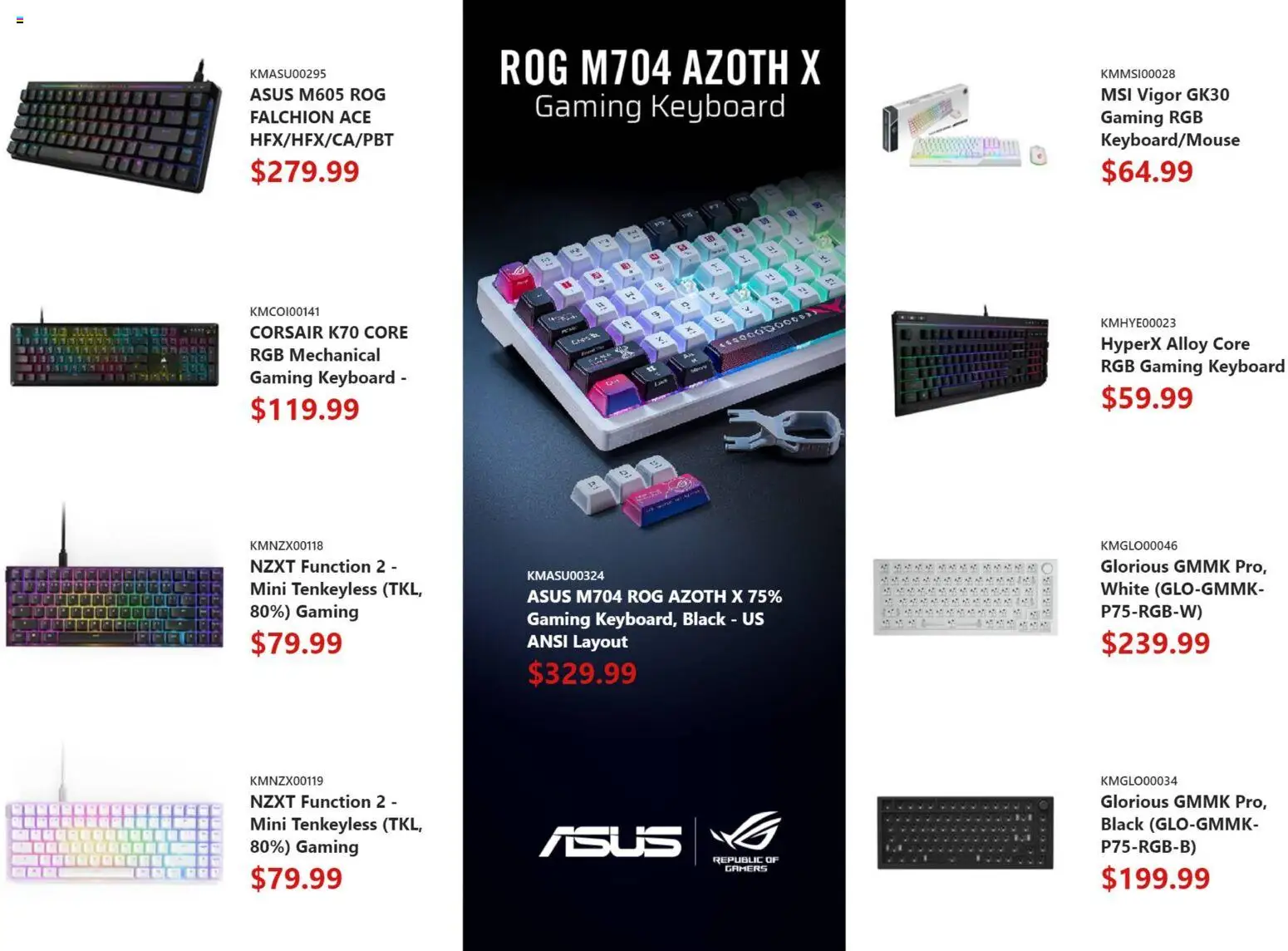 Canada Computers flyer valid from 24.10.2025 | Page: 9 | Products: Keyboard