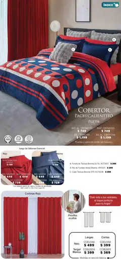 Vista previa de Colchas Concord Buen Fin, nuevo folleto de la tienda, válido en México a partir del 01.11.2025 | Página: 333 | Productos: Juego, Funda, Almohada, Cortinas