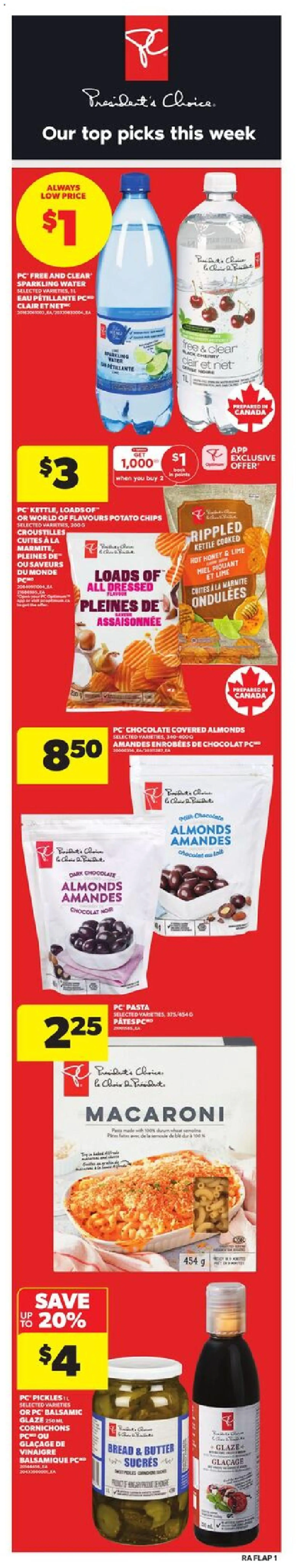 Atlantic Superstore flyer valid from 19.02.2026 | Page: 1 | Products: Pasta, Chips, Kettle, Bread