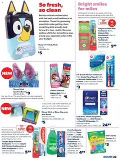 Real Canadian Superstore flyer valid from 31.07.2025 | Page: 22 | Products: Brush, Bubble bath, Bath bomb, Bed