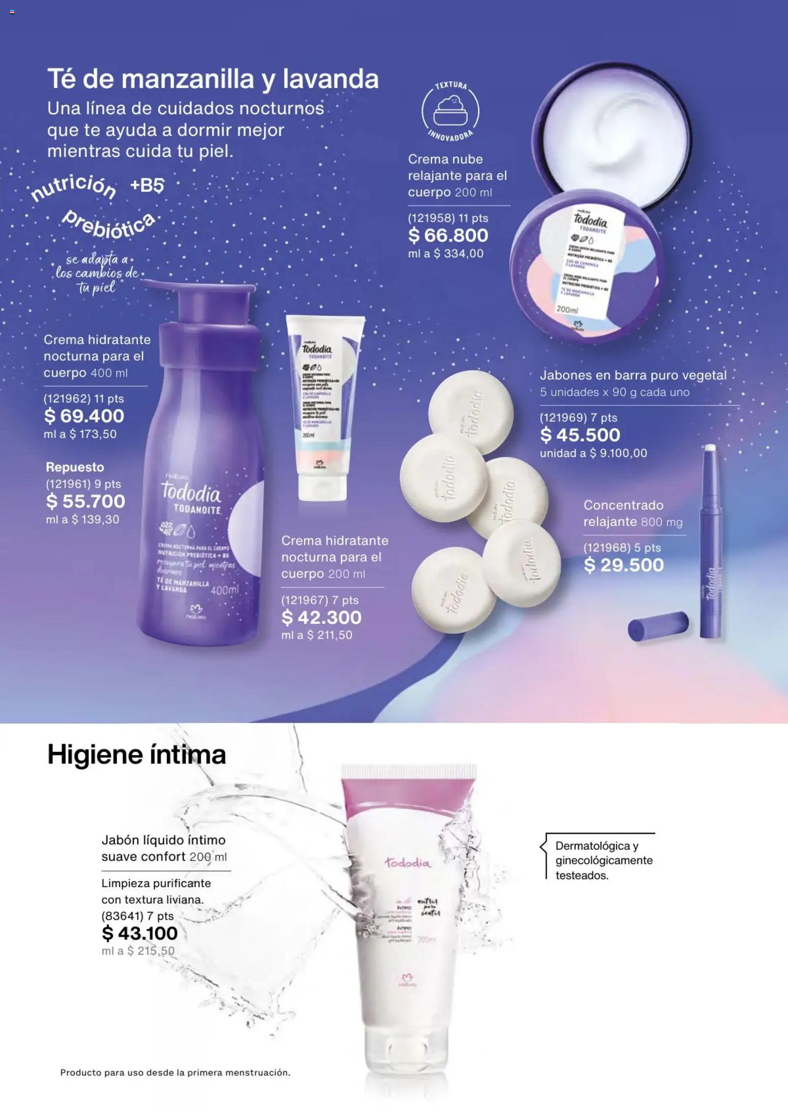 Natura revista - valida desde el 01.03.2026 | Página: 100 | Productos: Té, Crema, Jabón líquido, Jabón