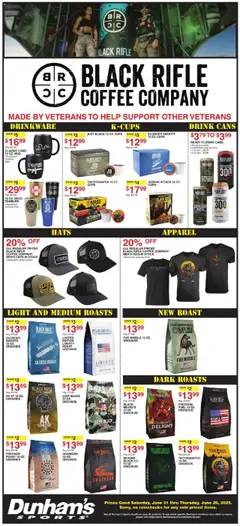 Dunham's Sports Weekly Ad - valid from 21.06.2025 | Page: 11 | Products: Chainsaw, Coffee, Rifle
