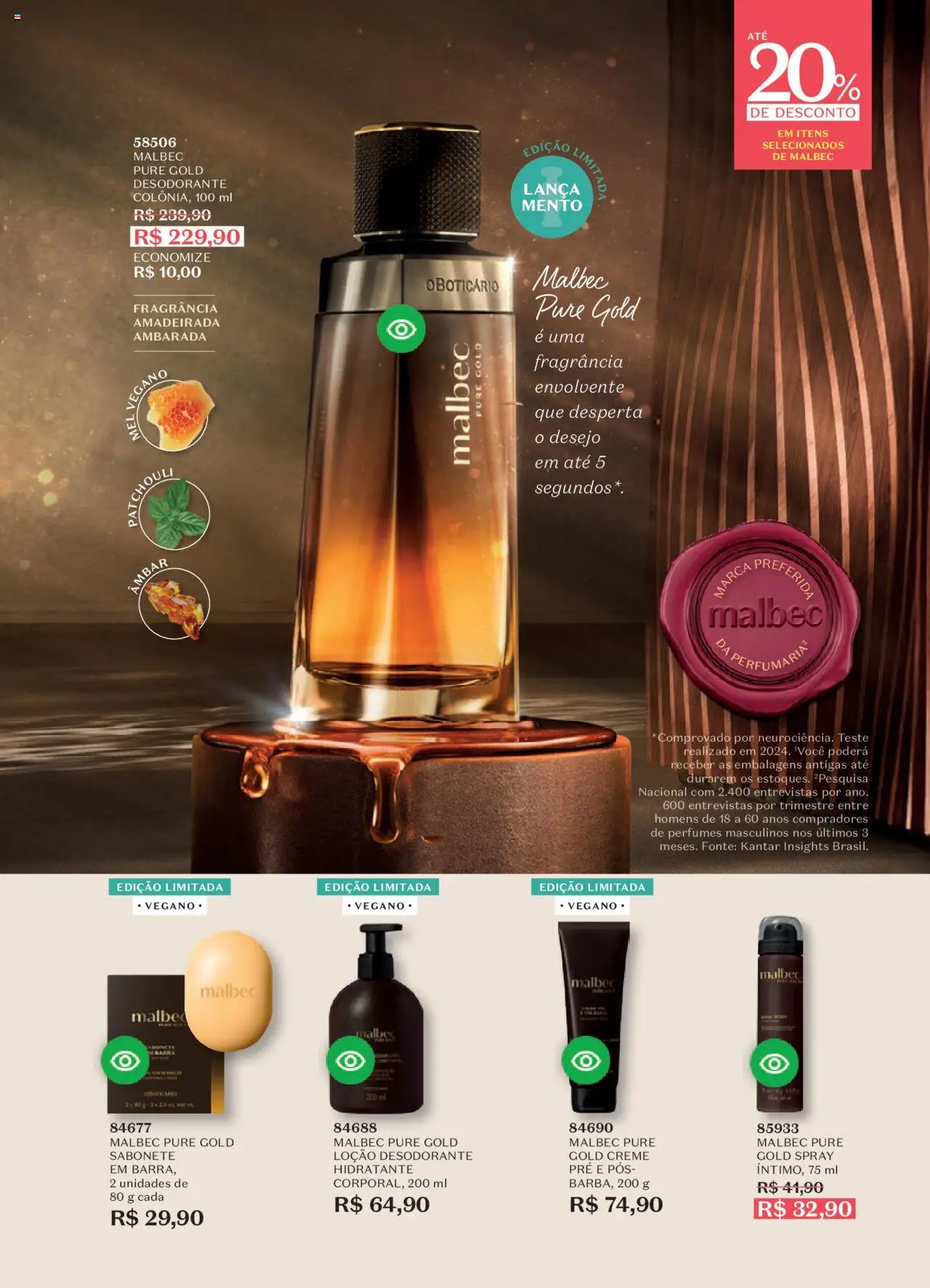 O Boticário Folheto - válido de 11.08.2025 | Página: 49 | Produtos: Fragrância, Desodorante, Creme, Sabonete