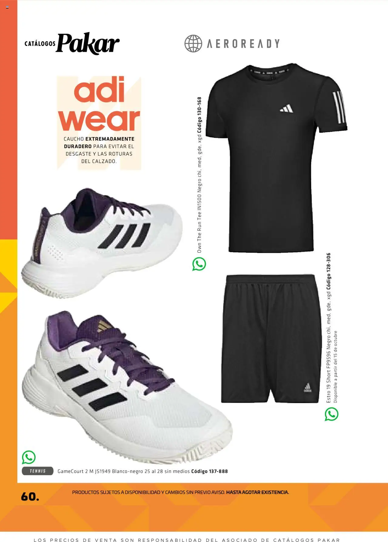 Nuevas ofertas de SC Pakar válidas en toda la República Mexicana desde el 29.08.2025. ¡Encuentra las mejores ofertas en SC Pakar - Catálogo Otoño Men Tomo 1! | Página: 60 | Productos: Short