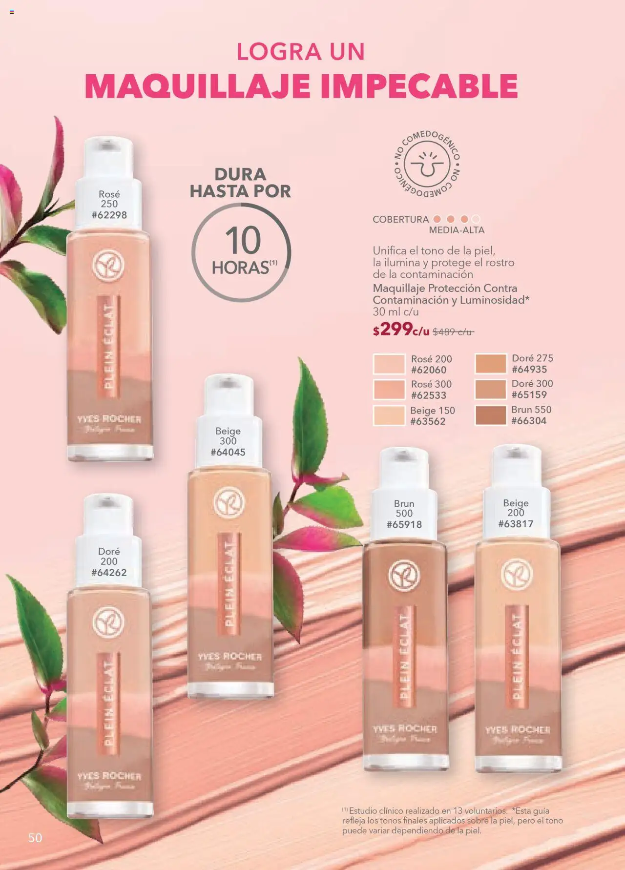 Nuevas ofertas de Yves Rocher válidas en toda la República Mexicana desde el 05.08.2025. ¡Encuentra las mejores ofertas en Yves Rocher - Campaña 11 2025! | Página: 52 | Productos: Maquillaje, Sobre