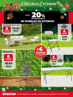 Vista previa Vital - Especial Navidad válido desde el 16.12.2025 | Página: 10 | Productos: Sillón, Mesa, Silla, Individual