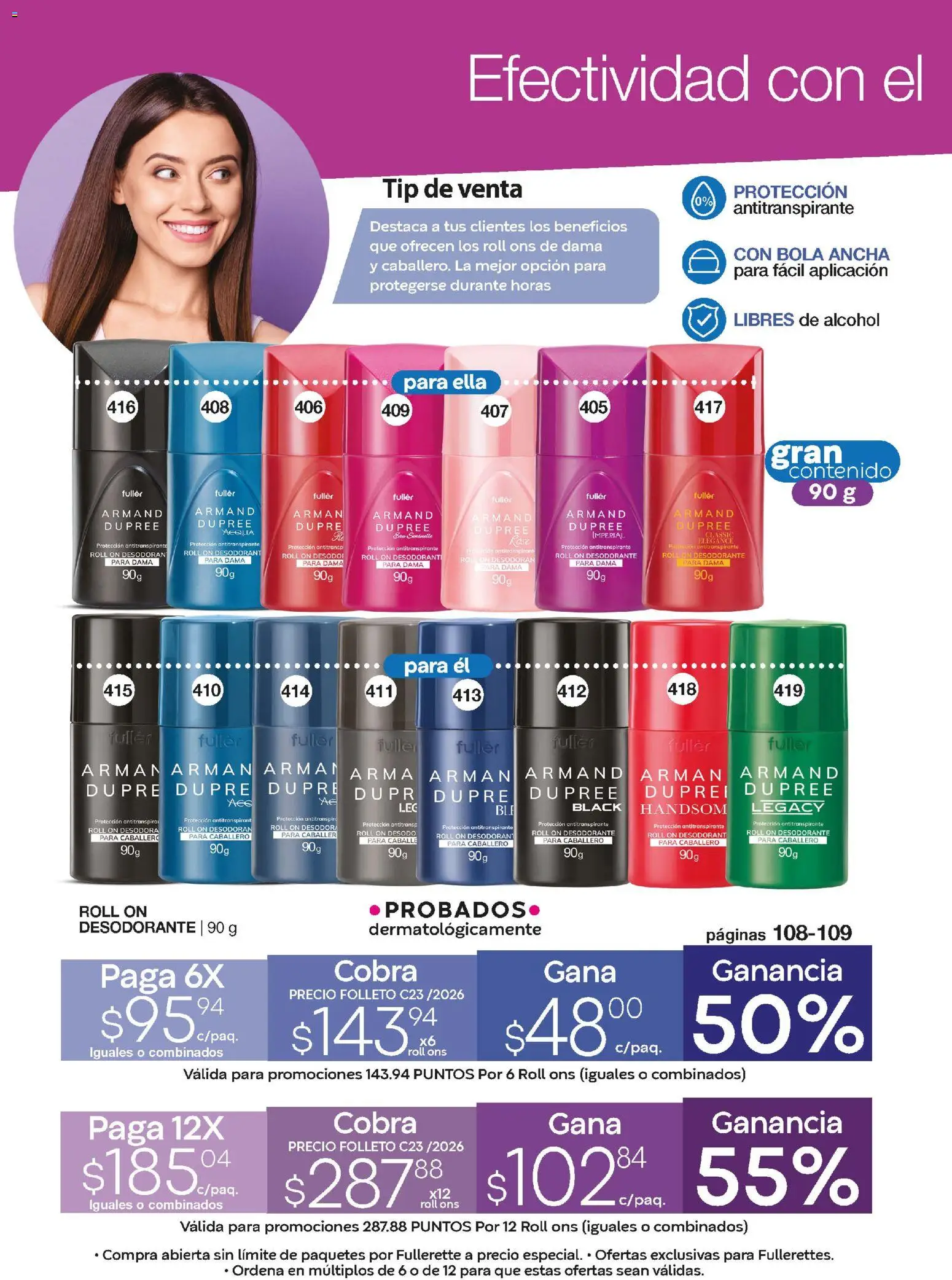 Nuevas ofertas de Fuller válidas en toda la República Mexicana desde el 18.02.2026. ¡Encuentra las mejores ofertas en Fuller Revista Gana Más C23! | Página: 20