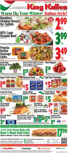 Preview of King Kullen weekly ads valid from 23.01.2026