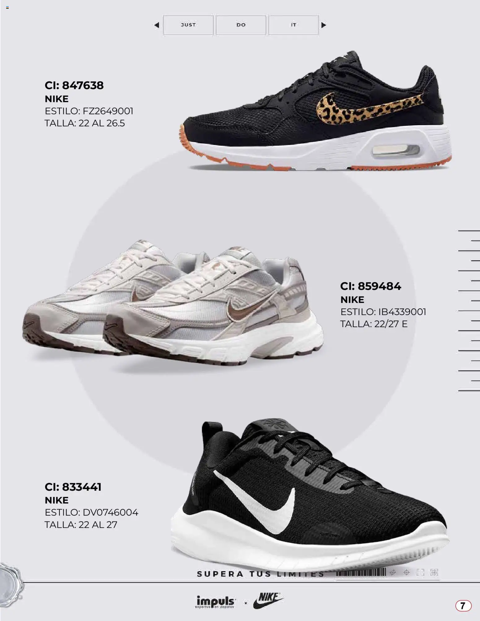 Nuevas ofertas de Impuls válidas en toda la República Mexicana desde el 04.11.2025. ¡Encuentra las mejores ofertas en Impuls catálogo De Zapatillas NIKE 2025! | Página: 7