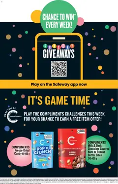 Preview of Safeway weekly flyer / circulaire from shop Safeway valid from 16.04.2026 | Page: 20 | Products: Nuts, Milk, Butter, Chocolate