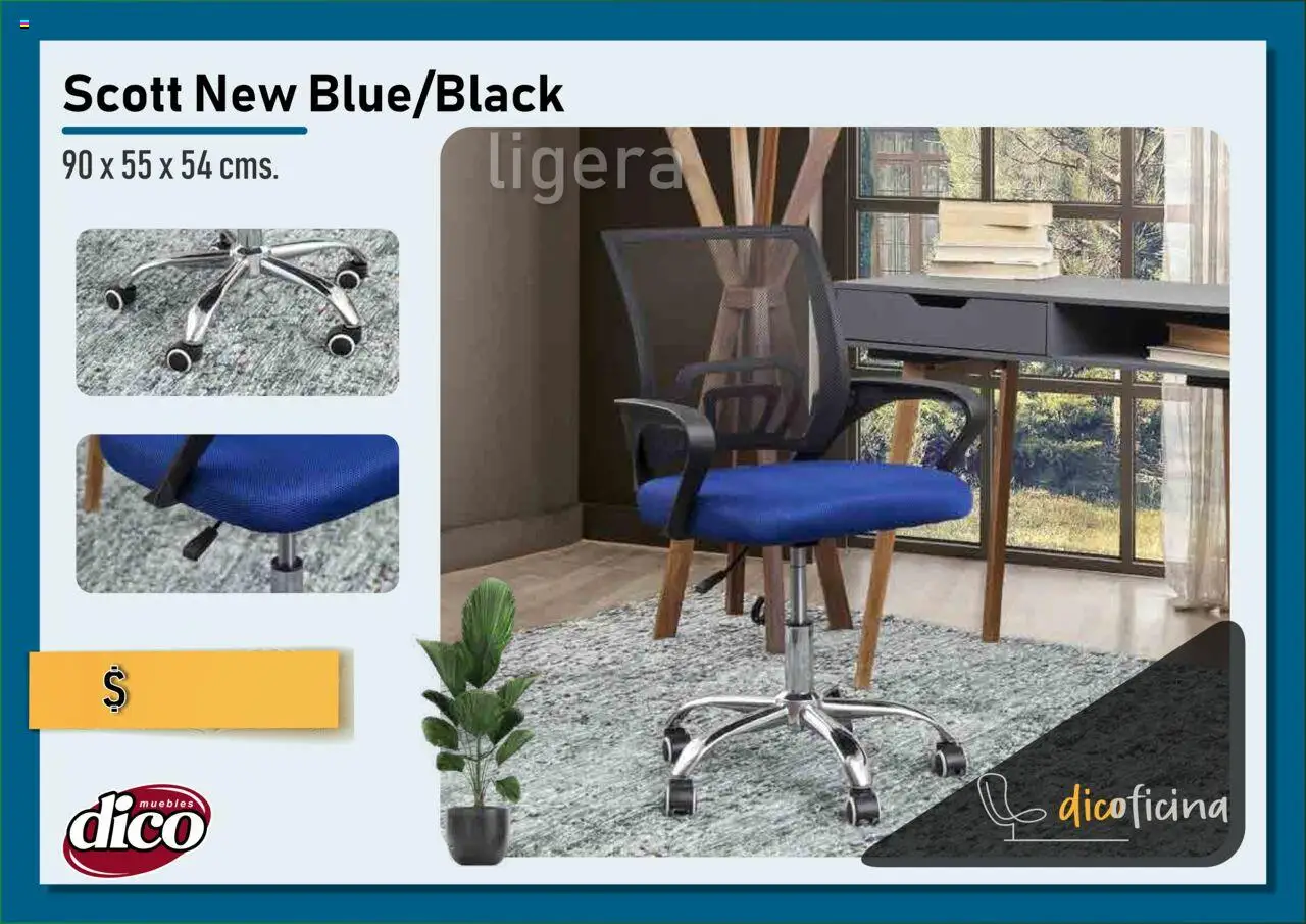 Nuevas ofertas de Muebles Dico válidas en toda la República Mexicana desde el 03.07.2025. ¡Encuentra las mejores ofertas en Muebles Dico catálogo Oficina! | Página: 14