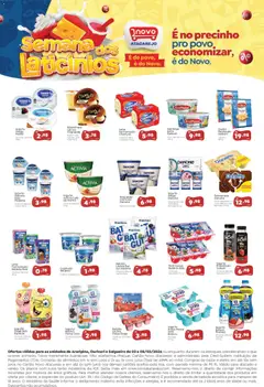 Novo Atacarejo ofertas Semana dos Lácteos - Pré-Visualização do folheto da loja Novo Atacarejo, válido de 03.03.2026