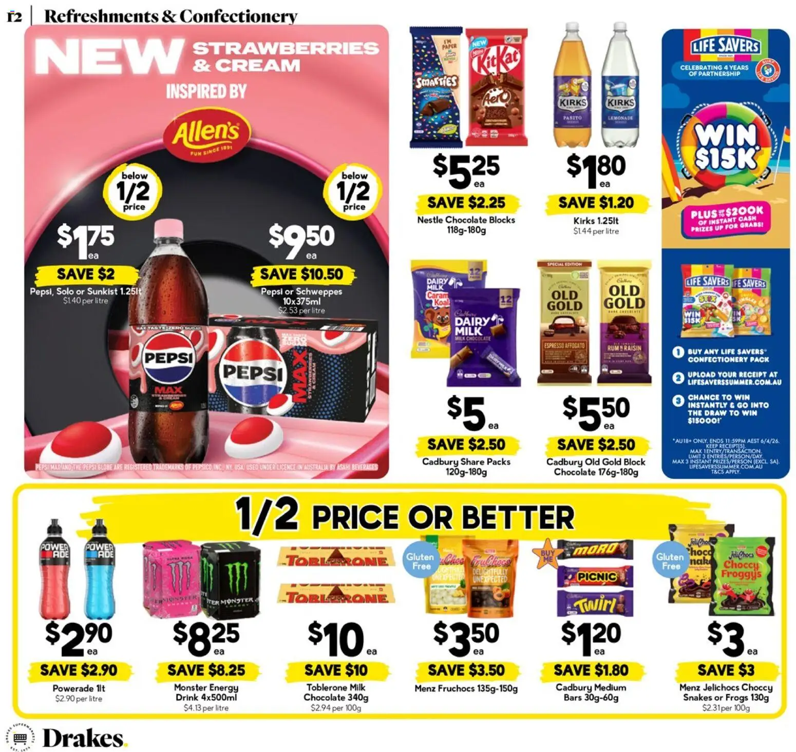 Drakes catalogue - valid from 04.02.2026 | Page: 13 | Products: Milk, Dairy, Chocolate, Rum