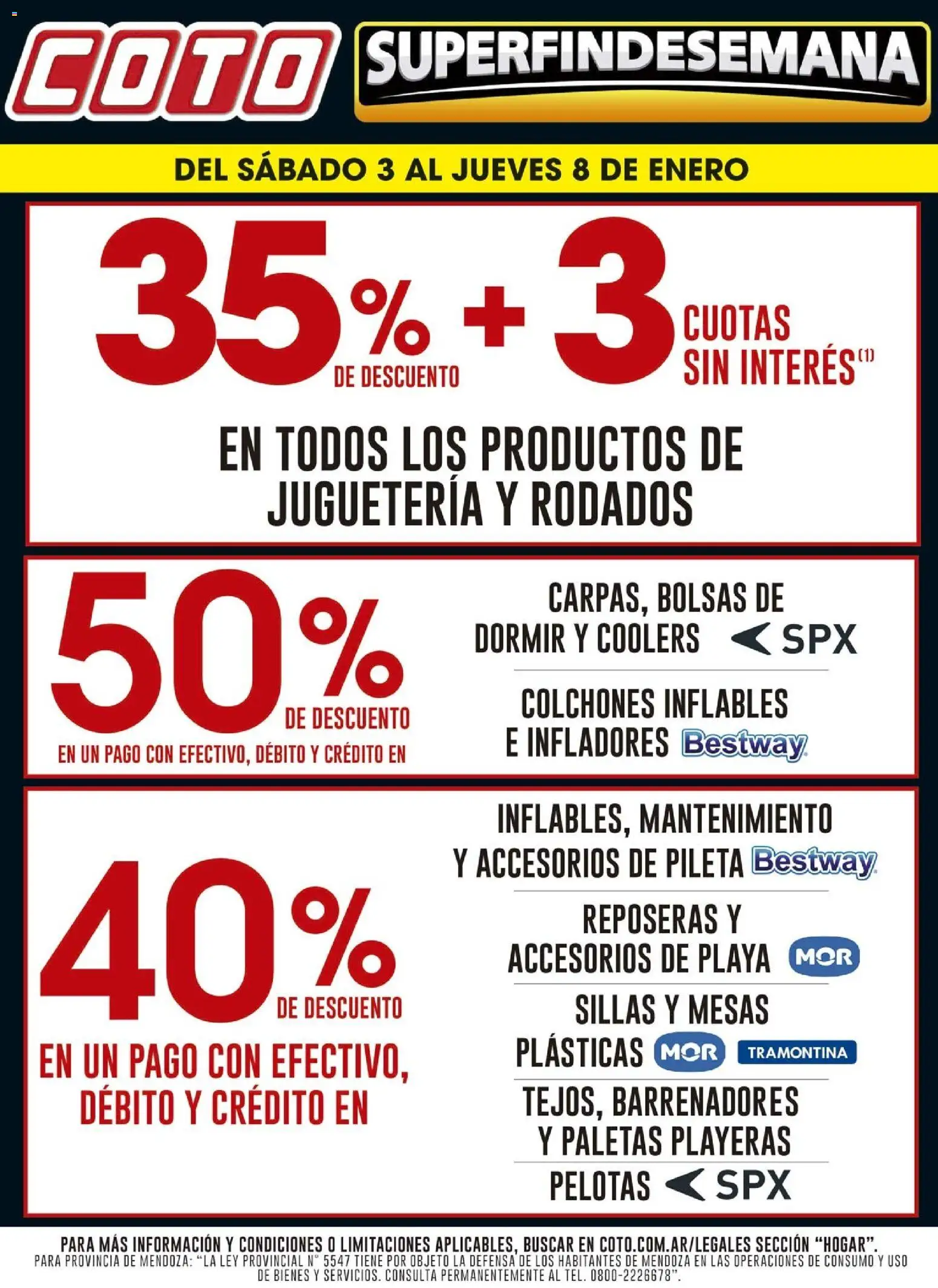 Coto - Hogar │ válido desde el 03.01.2026 | Página: 1 | Productos: Pileta