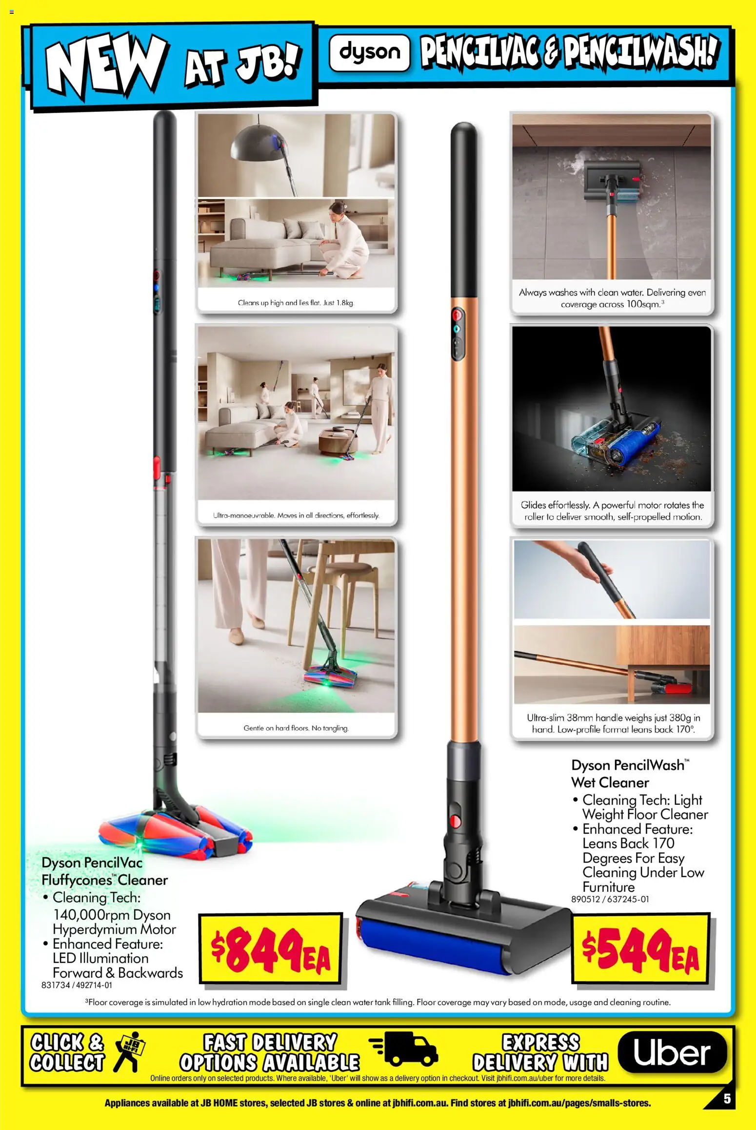 JB Hi-Fi catalogue - valid from 09.04.2026 | Page: 5 | Products: Light, Cleaner, Water, Weight