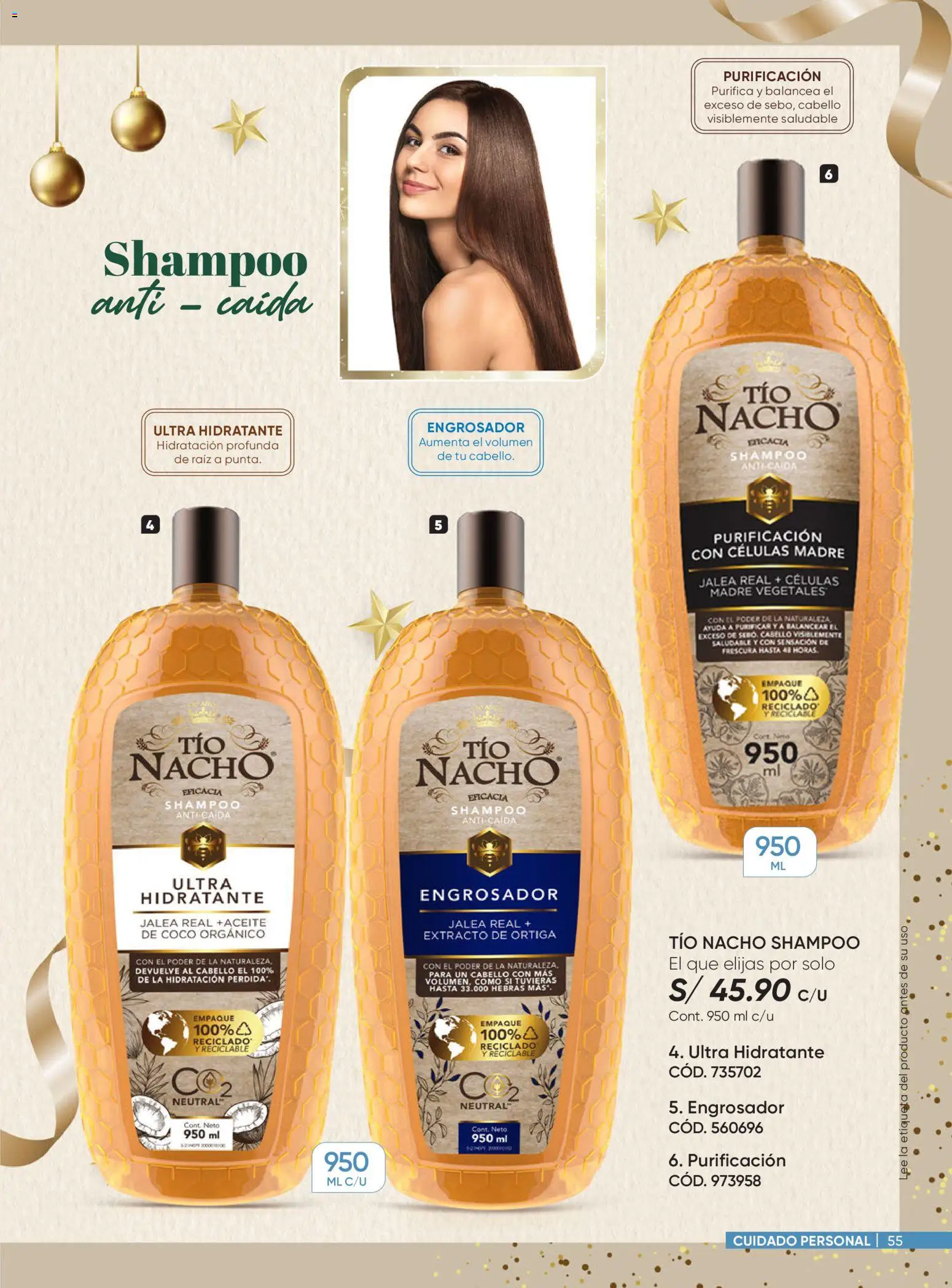 Catálogo Azzorti válido desde 03.11.2025 | Página: 55 | Productos: Shampoo, Empaque