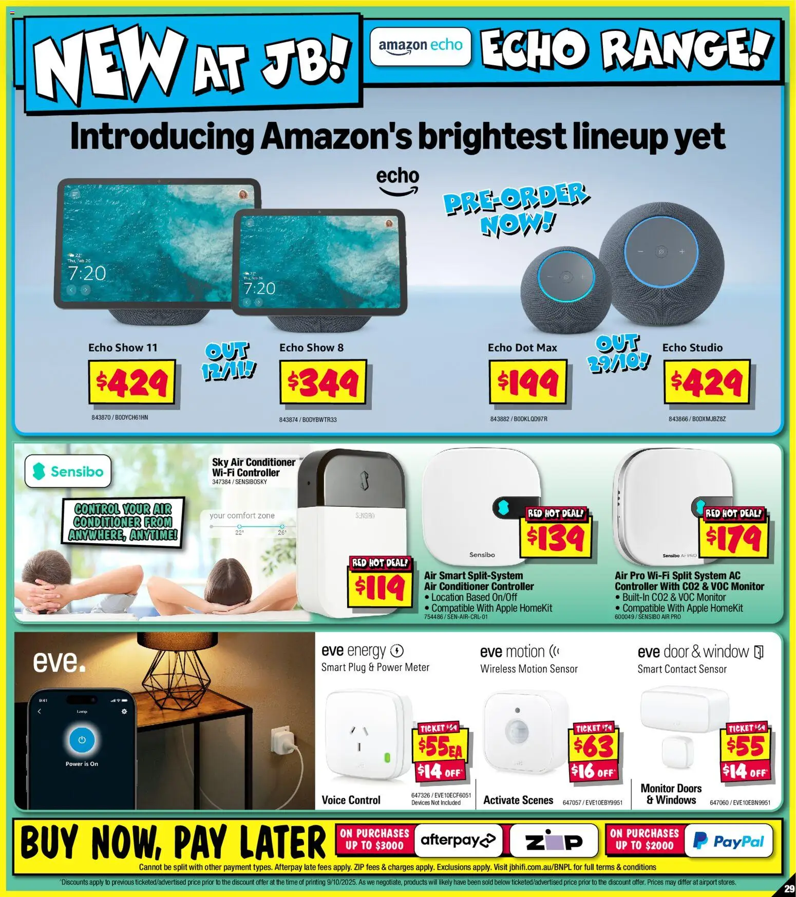 JB Hi-Fi catalogue - valid from 23.10.2025 | Page: 29 | Products: Door, Conditioner, Controller, Monitor