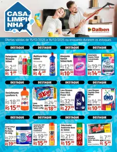 Supermercado Dalben - Ofertas Casa Limpinha - Pré-Visualização do folheto da loja Supermercado Dalben, válido de 15.12.2025