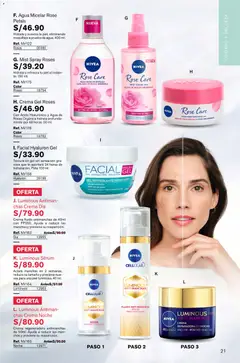 Vista previa de folleto Leonisa - Aliados Leonisa de la Leonisa válido desde 23.10.2025 | Página: 21 | Productos: Té, Crema, Maquillaje