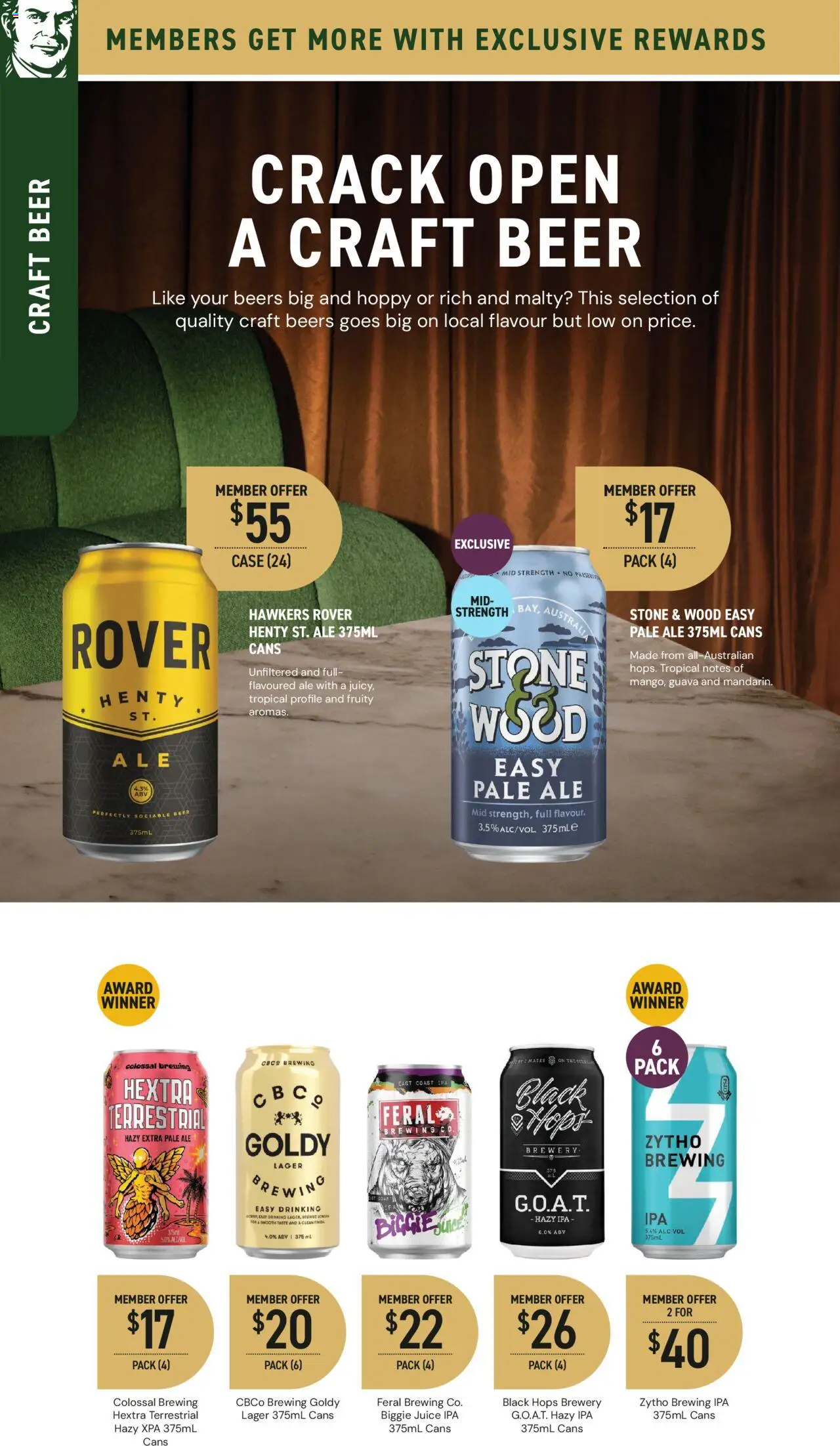 Dan Murphy's catalogue - valid from 03.07.2025 | Page: 38 | Products: Juice, Beer, Wood, Case