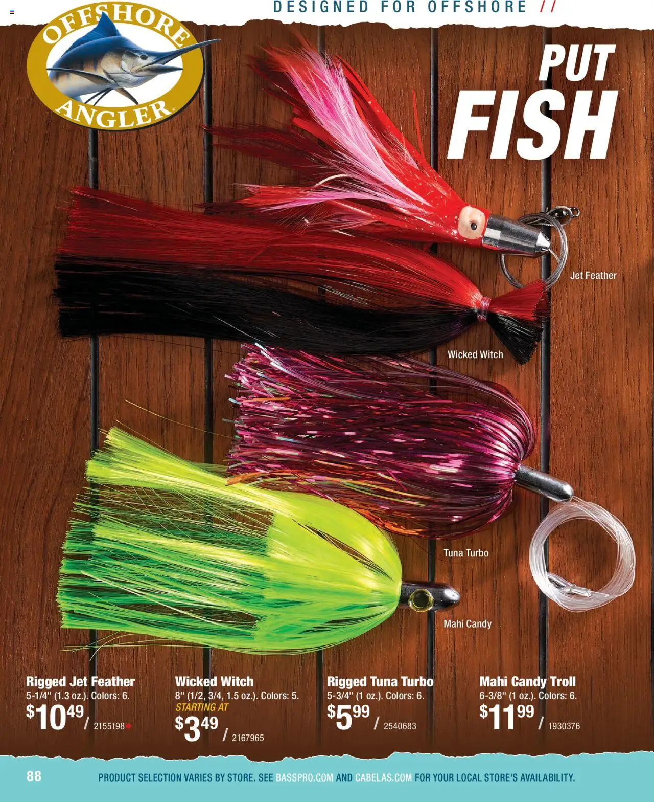 Cabela's Saltwater Specialist 25 - valid from 01.01.2025 | Page: 88 | Products: Fish