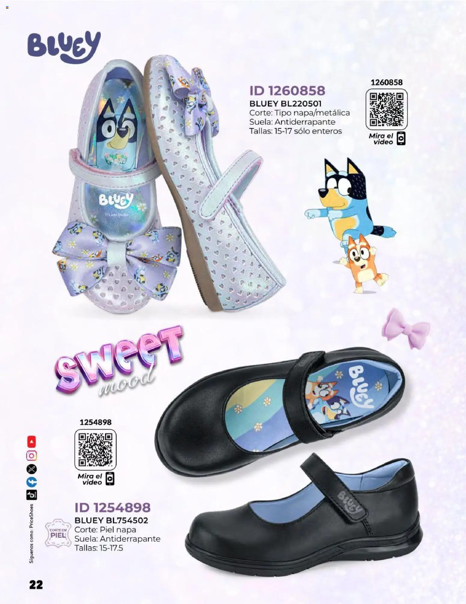 Nuevas ofertas de Price Shoes válidas en toda la República Mexicana desde el 27.10.2025. ¡Encuentra las mejores ofertas en Price Shoes catálogo Kids todo en uno! | Página: 22 | Productos: Video