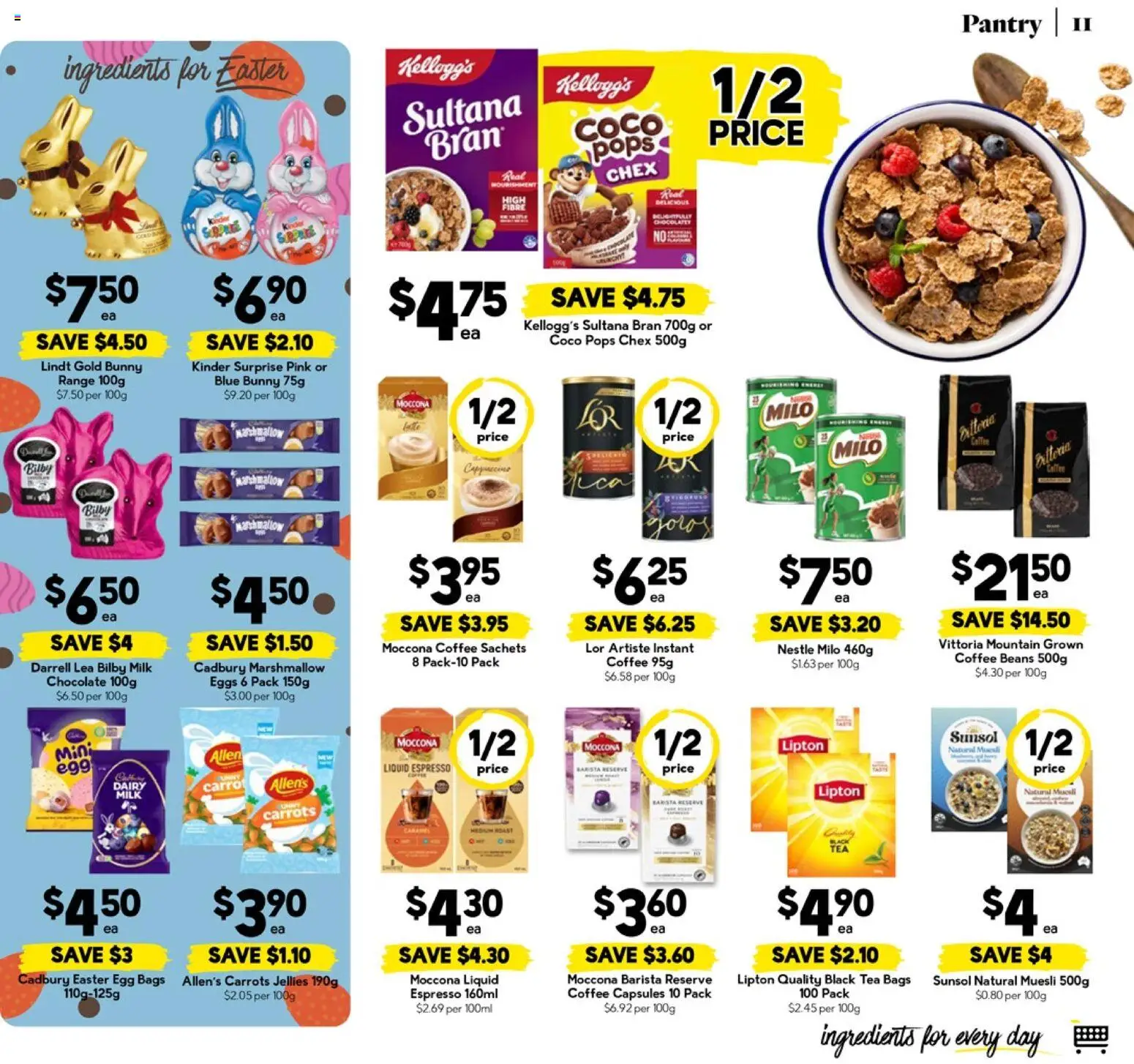 Drakes catalogue - valid from 18.02.2026 | Page: 11 | Products: Milk, Chocolate, Rice, Carrots