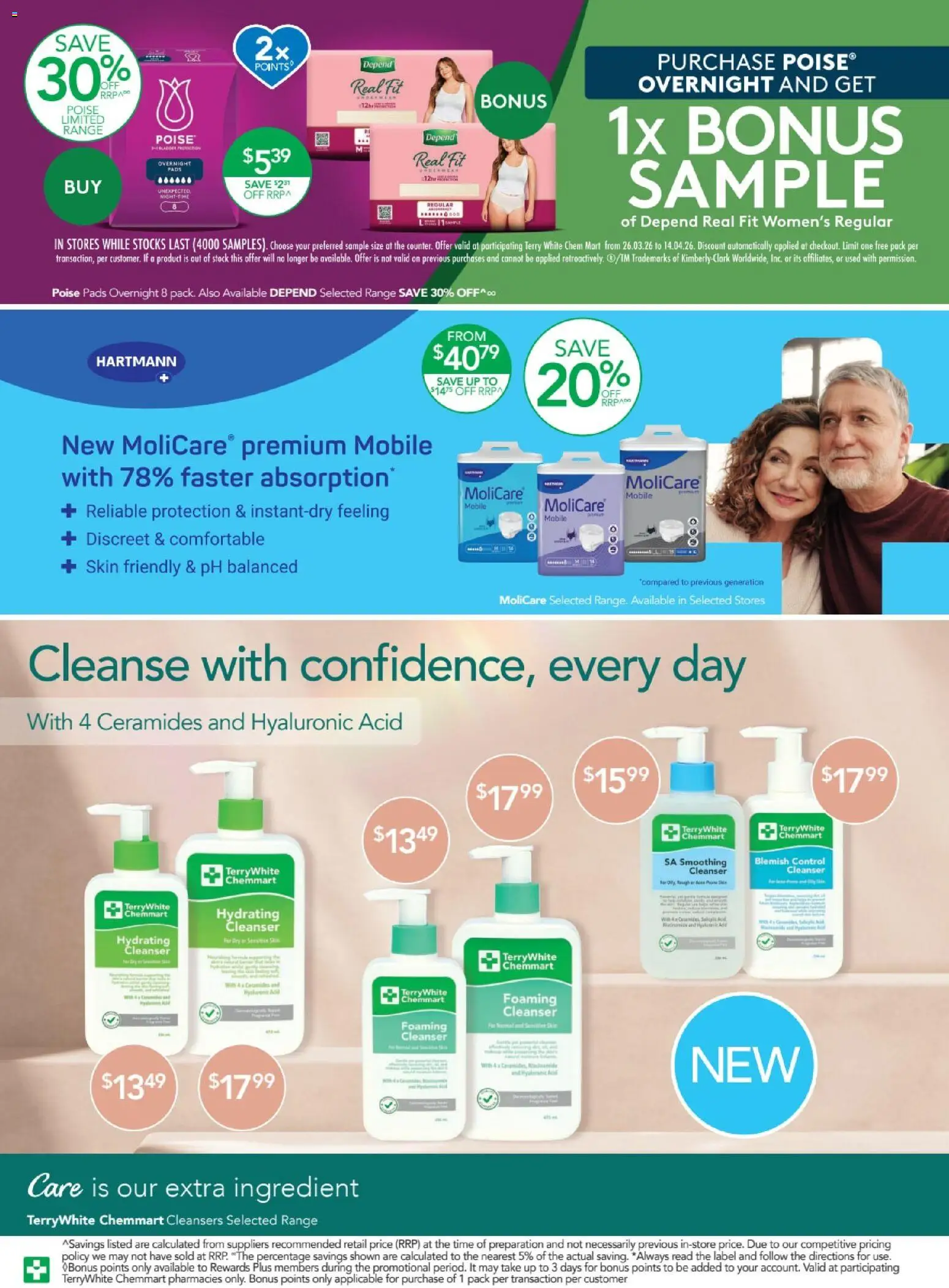 Terry White catalogue - valid from 26.03.2026 | Page: 18 | Products: Terry, Blemish, Mobile