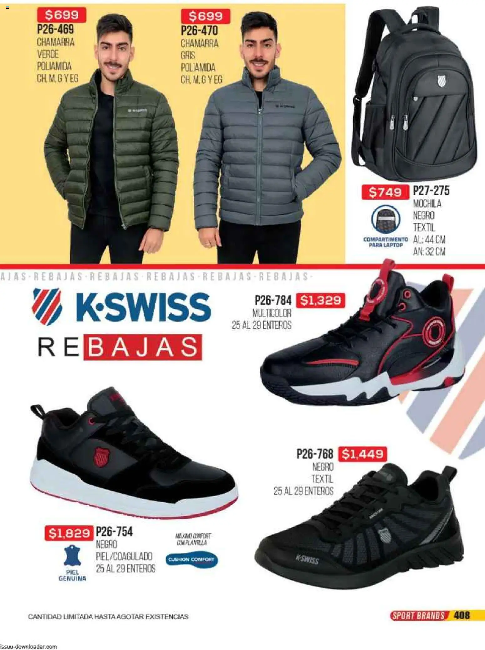 Nuevas ofertas de Cklass válidas en toda la República Mexicana desde el 31.10.2025. ¡Encuentra las mejores ofertas en Cklass catálogo Super Rebajas Ropa! | Página: 738 | Productos: Chamarra, Mochila