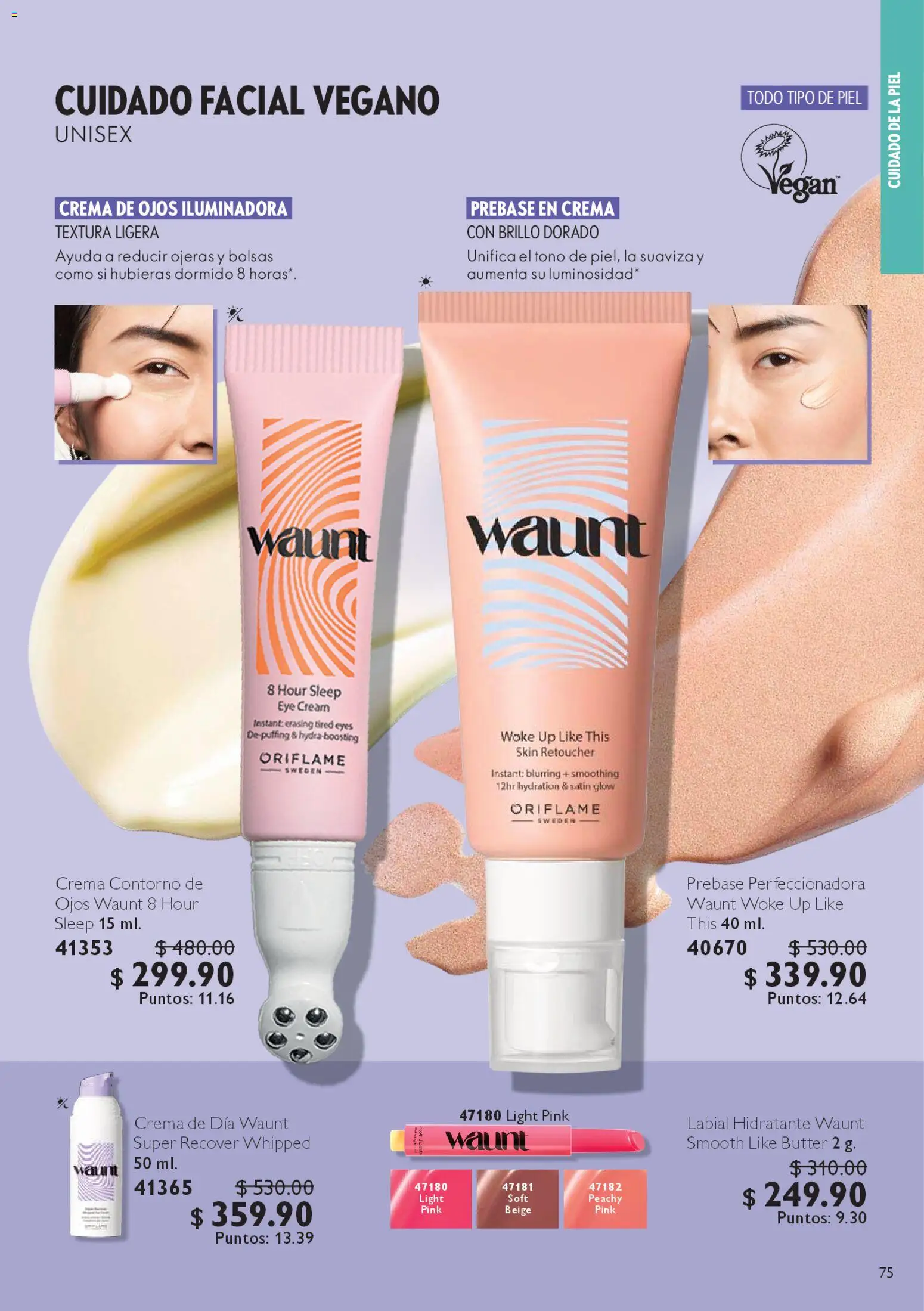 Nuevas ofertas de Oriflame válidas en toda la República Mexicana desde el 25.10.2025. ¡Encuentra las mejores ofertas en Oriflame Buen Fin! | Página: 75 | Productos: Crema, Contorno, Brillo